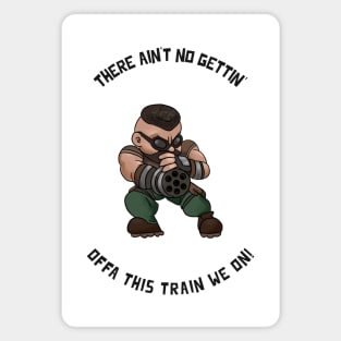 Final Fantasy 7 Barret Wallace quote Magnet